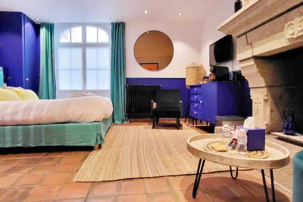 Chambre Majorelle - Rdc - Plage 50M - Rue Gratuite Saint-Malo Exterior foto