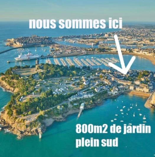 Chambre Majorelle - Rdc - Plage 50M - Rue Gratuite Saint-Malo Exterior foto